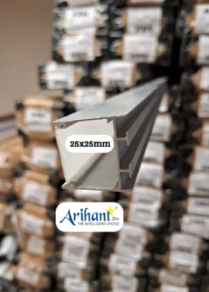 ArihantStar 25x25mm Profile Light Design Aluminium Profile Channel For Led Strip Lights For Wall, False Ceiling, Room