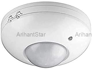 ArihantStar 360 Degree Mini Ceiling Mounted Motion Sensor with Light Sensor | Energy Saving Device| 18 Months Warranty