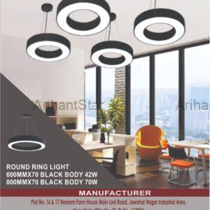 Arihant Star Indoor Hanging Ring Light 70w For Office, Hall, Living Room, Kitchen, Dining Table, Balcony (800x70mm)