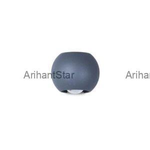 Arihant Star Large 2 Way Round Wall Decoration Light 6w For Outdoor, Living Room, Bedroom