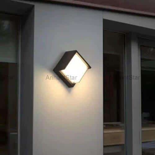 Arihant Star Square Led Outdoor Light 5W Fancy Ceiling Light For Balcony- Wall Decoration Light