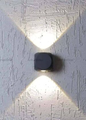 Arihant Star Best 2 Way Square Outdoor Wall Washer Decorative Light 6W - Up Down Wall Washer