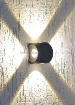 Arihant Star Best 4 Way Sqaure Outdoor Wall Washer Decorative Light 8W For Living Room, Bedroom, Bathroom
