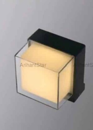 Arihant Star Square Wall Mounted Light For Outdoor 5W Wall Decoration Light