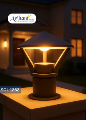 Modern Pillar Light with E-27 Holder