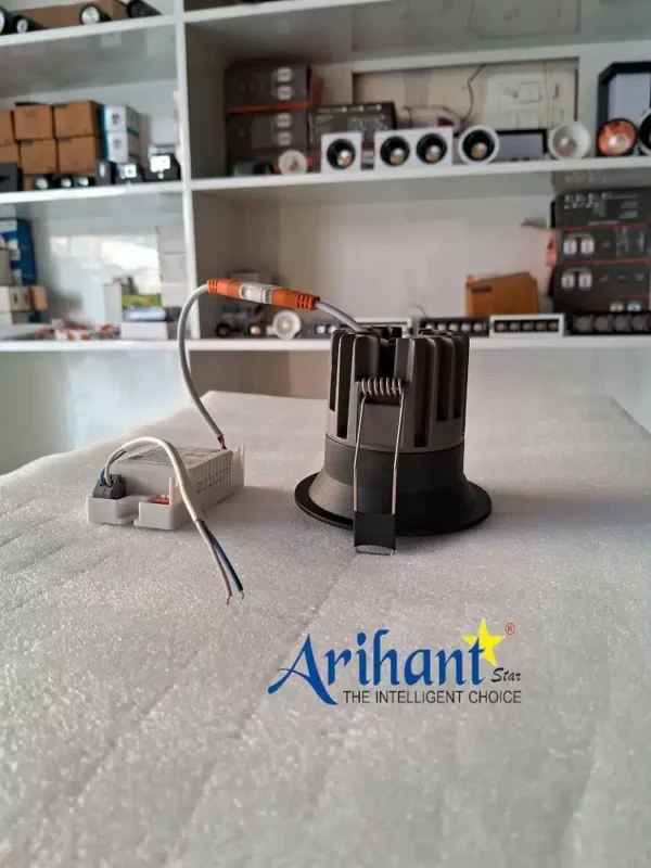 Arihant Star 12W COB Concealed Light For False Ceiling, Bedroom, Home – Philips, Fulhum Driver, – Deep Down Light