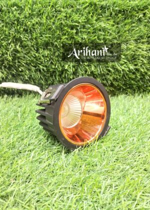 Arihant Star 12W Cob Light Ceiling Design For Modern Interior Down Light In Black Body
