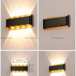 Arihant Star 8W Wall Decoration Light For Outdoor Indoor Black, Rose Gold, Warm White (2)