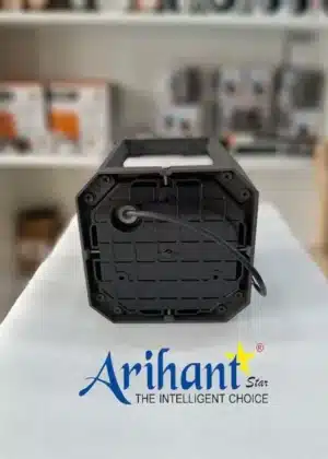 Arihant Star Outdoor Main Gate Pillar Light 6.5Inch Waterproof Model Design E-27 Holder Dark Grey India