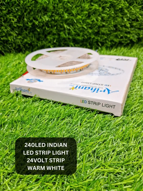 Arihant Star 240 Led Strip Light (High Luminous) For Ceiling Decoration 24V For Wall, TV - 5 Meter Roll