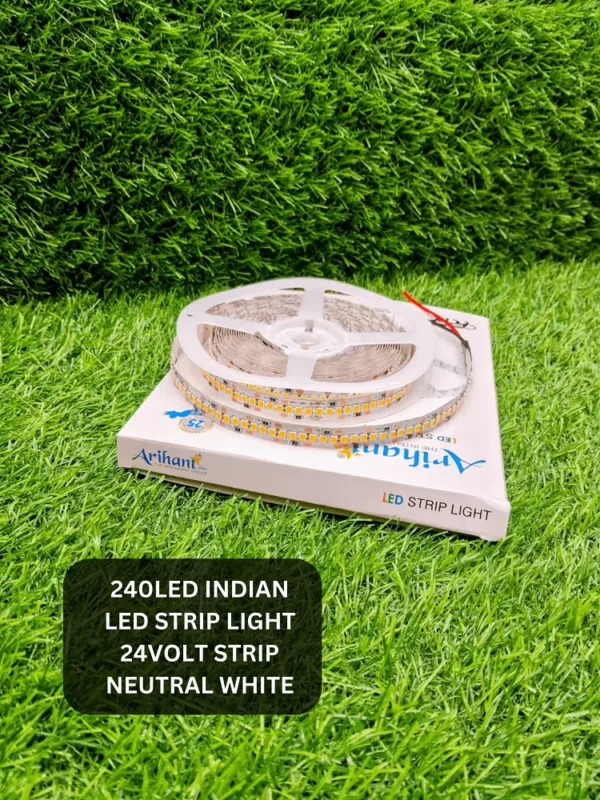 Arihant Star 240 Led Strip Light (High Luminous) For Ceiling Decoration 24V For Wall, TV - 5 Meter Roll