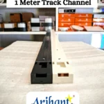 Arihant Star 1 Meter Track Light Rail Channel For Track Lights Focus Lights For Showroom, Office, Salon, Gym Track Patti