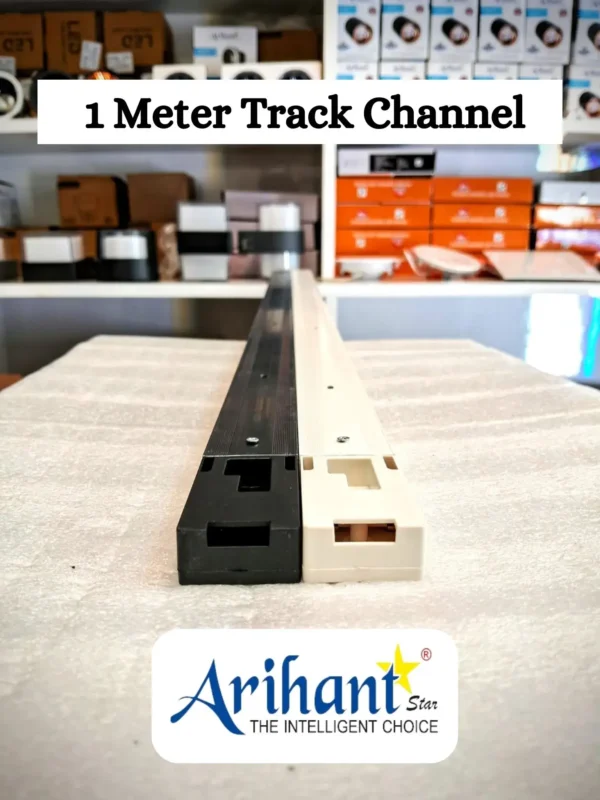 Arihant Star 1 Meter Track Light Rail Channel For Track Lights Focus Lights For Showroom, Office, Salon, Gym Track Patti