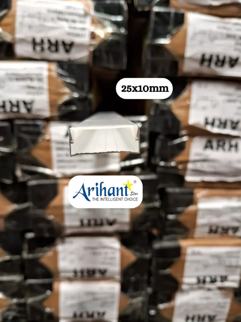 Arihant Star 25x10mm Profile Aluminium Channel For False Ceiling Design Pop Modern Living Room (Recessed & Surface)