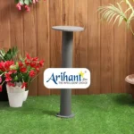 Arihant Star 12W Bollard Light Led 20 Inch For Garden, Parks - Decorative Garden Lights For Outdoor, Graphite Grey (Warm White - 3000k)In India