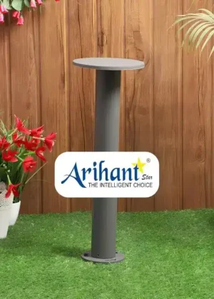 Arihant Star 12W Bollard Light Led 20 Inch For Garden, Parks - Decorative Garden Lights For Outdoor, Graphite Grey (Warm White - 3000k)In India