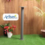 Arihant Star 30Inch Bollard Garden Led Light 12W - Decorative Garden Lights For Parks, Outdoor, Graphite Grey (Warm White - 3000k)In India