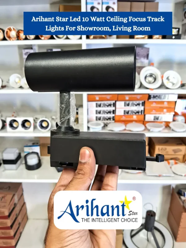 Arihant Star Led 10 Watt Ceiling Focus Track Lights For Showroom, Kitchen, Living Room, Architects
