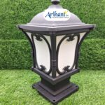 Arihant Star Pillar Light Design For Main Gate Decoration Or Outdoor Gate Lamp For Modern Entrance