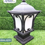 Arihant Star Decorative Pillar Lamp for Gate & Garden | Modern Exterior Light