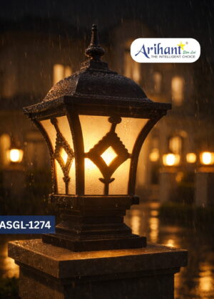 Arihant Star Gate Pillar Lamp for Home, Villa & Bungalow Entrance