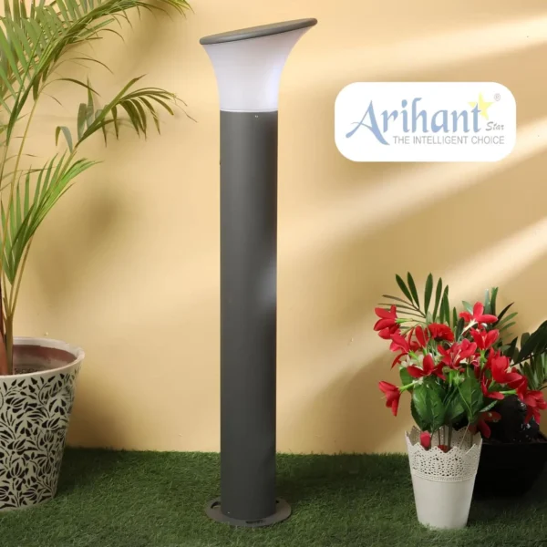 Arihant Star Outdoor Bollard Light 600mm For Parks, Pathway- WaterProof Garden Lights