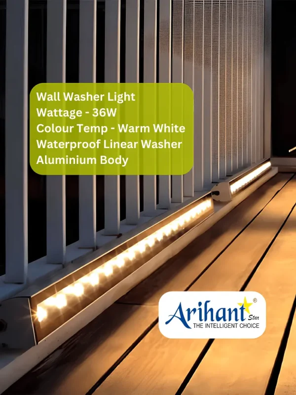 Arihant Star Led Wall Washer Light For Outdoor Areas - Waterproof Light