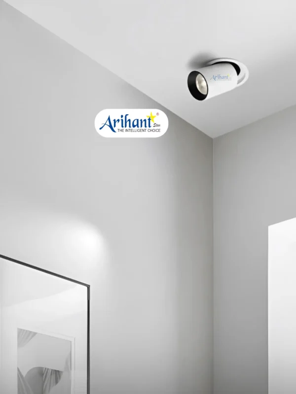 Adjustable Wall Light Concealed Spot Light 360 Degree With Philips Driver