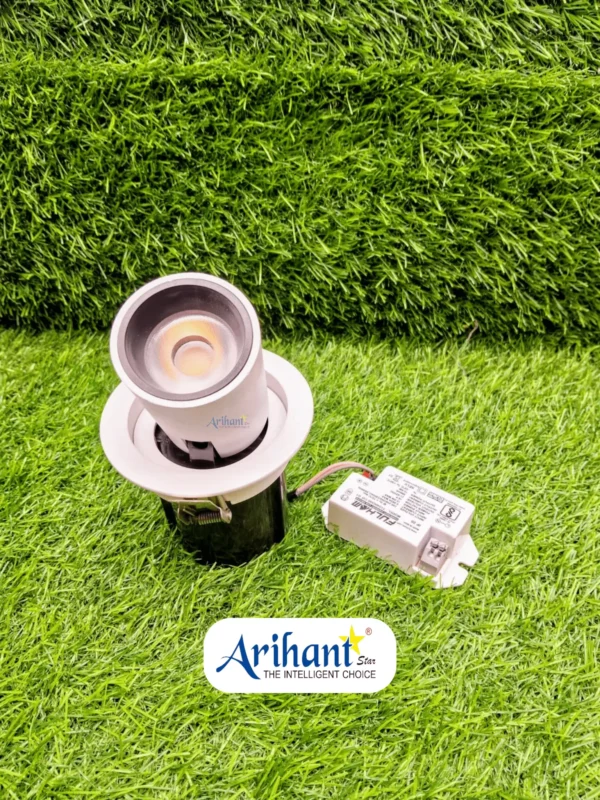 Arihant Star 12w Concealed Spot Light 360 Degree With Philips Driver (Warm White, Neutral White, Cool White)