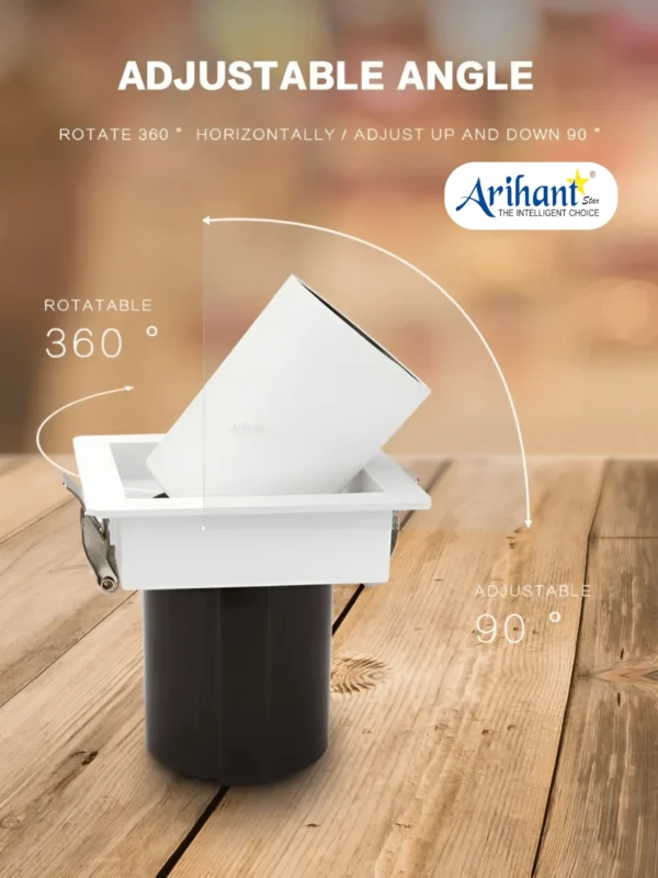 Arihant Star 360 Degree Spot Light With Philips Driver (Warm White, Neutral White, Cool White)