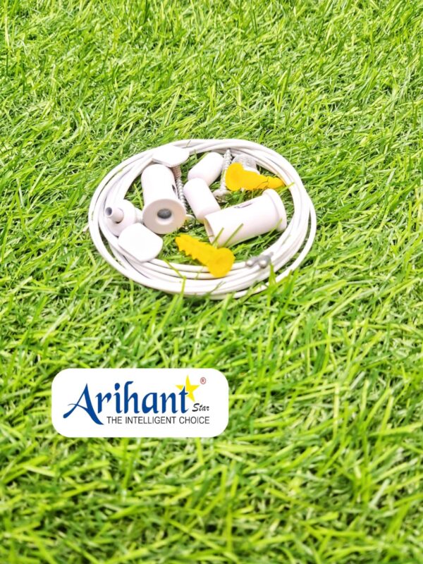 Arihant Star Hanging Wire For Clutch Wire Clutch Wire Rope For 1Meter In White Color Or Hanging Set With Accessories Adjustable - Cable Gripper