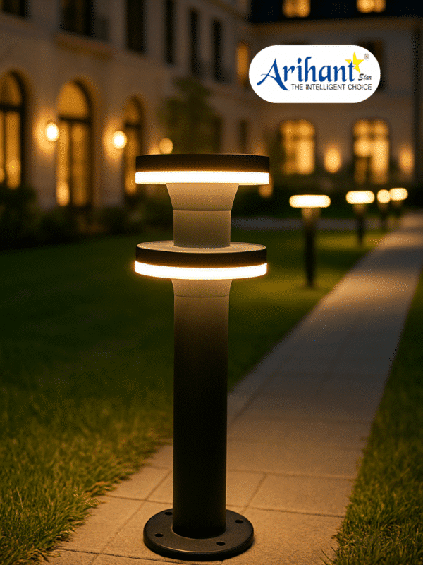 Garden Lights For Outdoor In India WaterProof In Warm White 3000k Garden Light Pole For Pathway