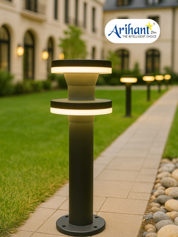 Outdoor Garden Lights Waterproof Warm Garden Light Pole 600mm Height For Pathway