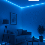 Energy Efficient 50 Meter Blue Color LED Rope Light