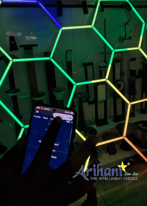 Arihant Star Hanging Light 8 Set For Detailing Studio