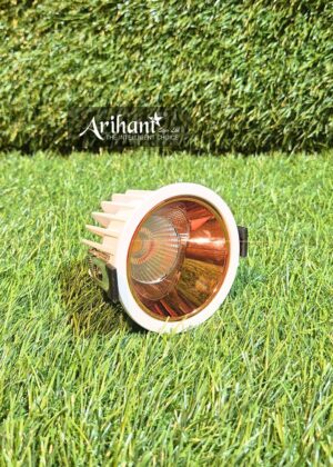 Arihant Star 12W Cob Downlight Led Light For False Ceiling In White Body With Philips Driver In India - Focus Lights