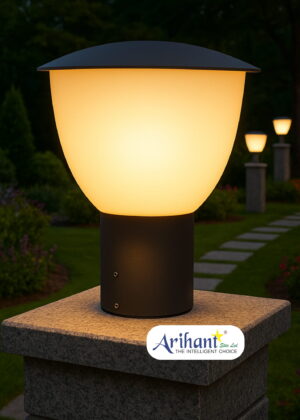 Aluminium Waterproof Pillar Lamp
