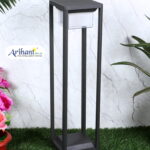 High Quality Bollard Light in Aluminium Grey for Garden & Resort Lighting