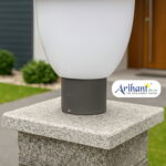 Modern Gate Pillar Light for Luxury Resort & Bungalow Entrance