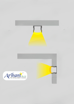 Arihant Star 15 Degree Angle Lens Profile Channel For Curatins