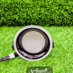 Flush recessed round light