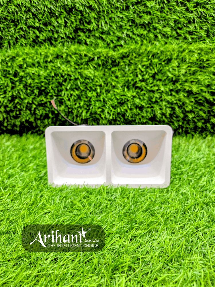 False Ceiling Light Dual Recessed COB Spotlight False Ceiling Light Dual Recessed COB Spotlight
