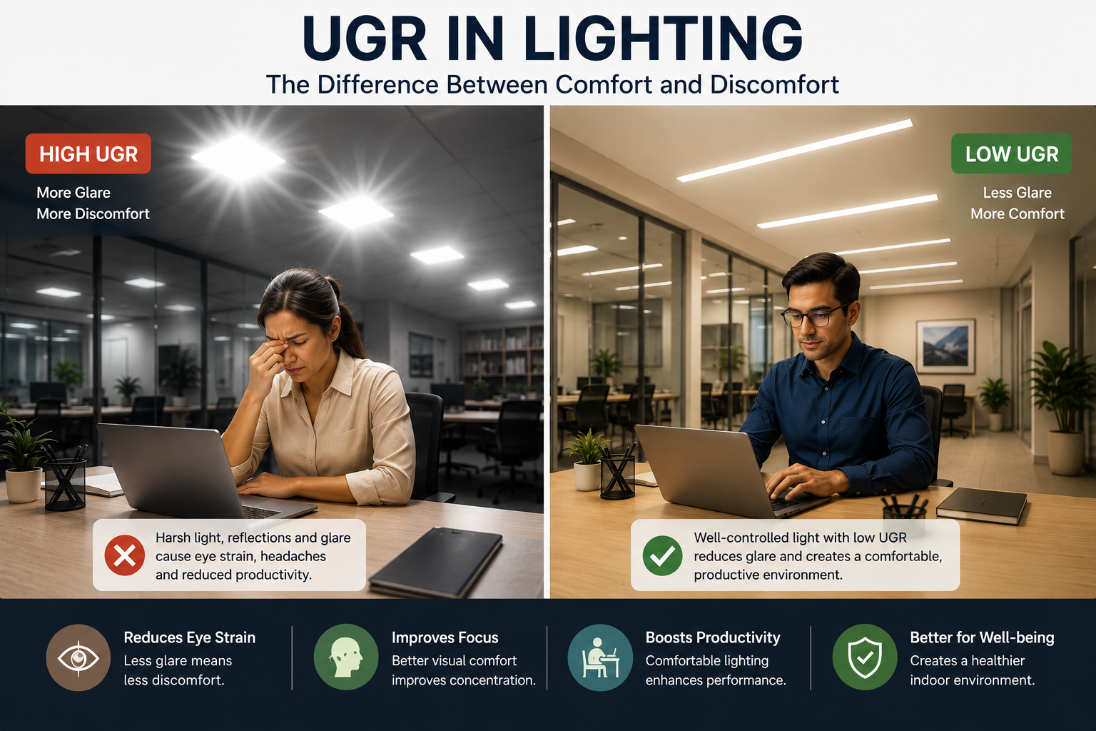What is UGR in Lighting