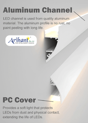 Arihant Star Indirect Corner Profile Light